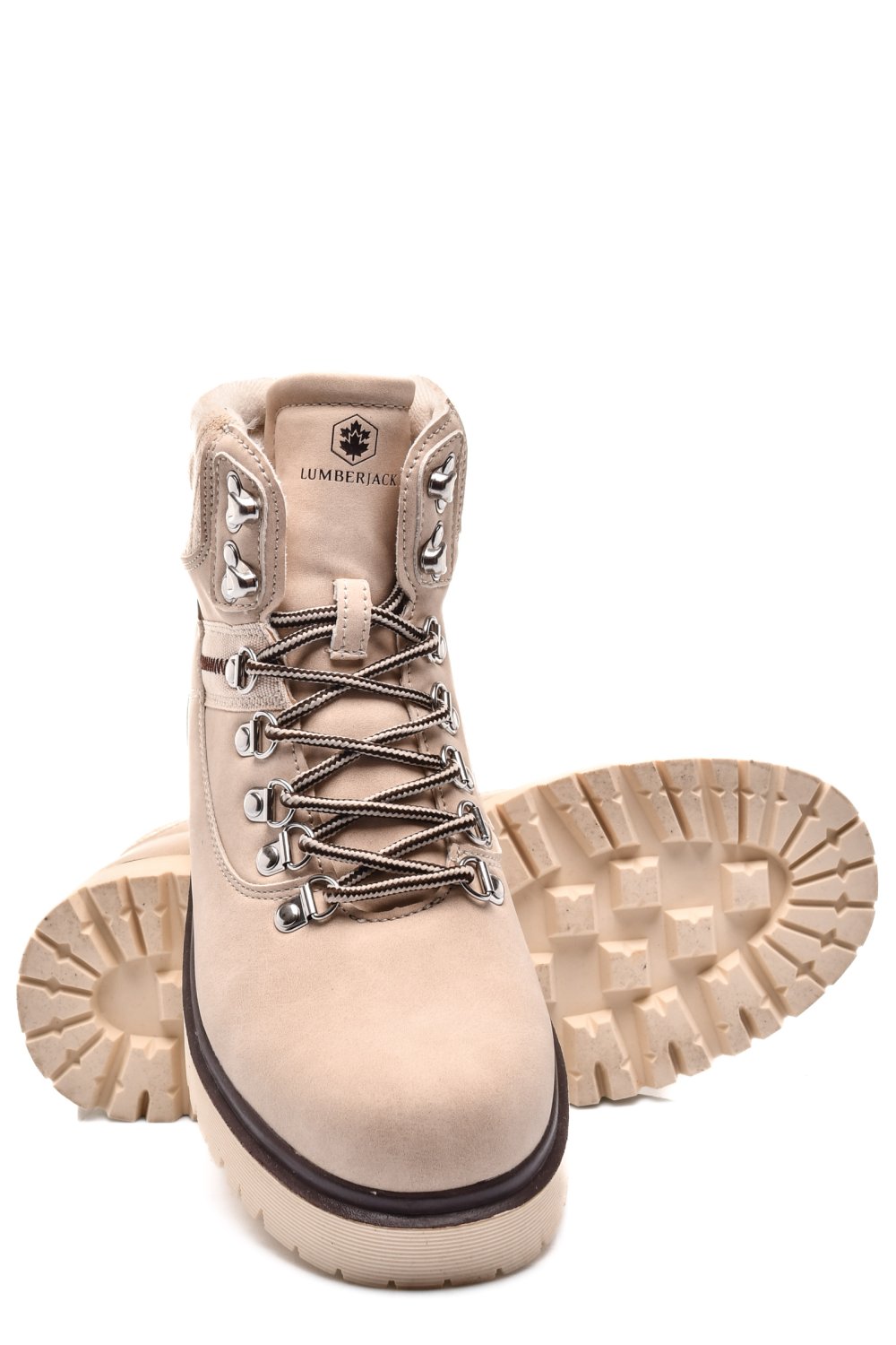 LUMBERJACK, GHETE BEIGE TRINNE