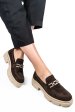 Mocasini maro piele naturala intoarsa 1s776391