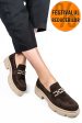 Mocasini maro piele naturala intoarsa 1s776391