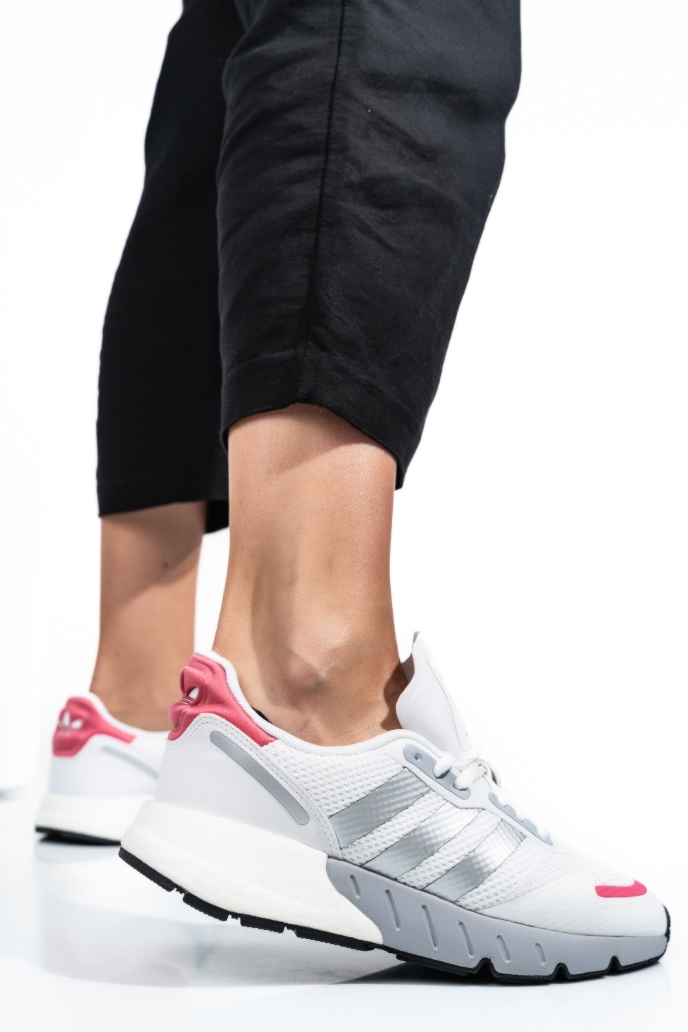 ADIDAS ZX 1K BOOST W, PANTOFI SPORT WHITE