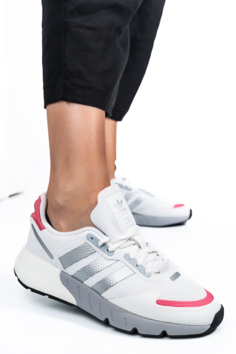ADIDAS ZX 1K BOOST W, PANTOFI SPORT WHITE