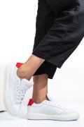 ADIDAS, PANTOFI SPORT WHITE NOVA COURT