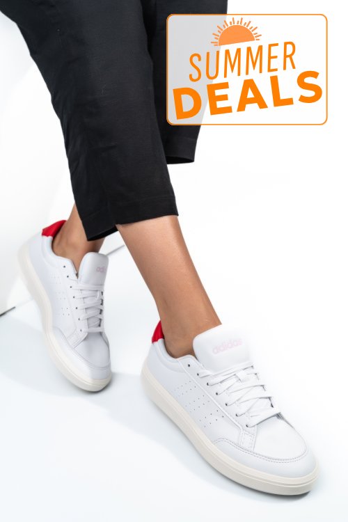 Adidas, pantofi sport white nova court