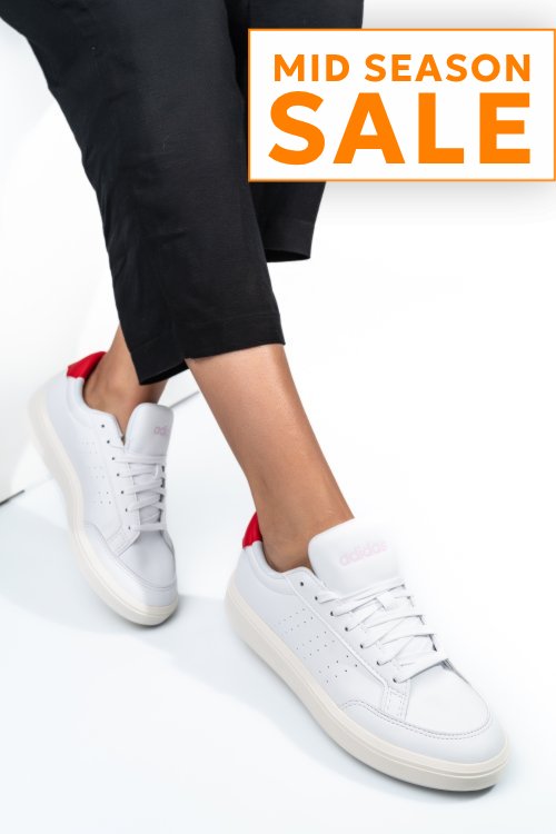 Adidas, pantofi sport white nova court