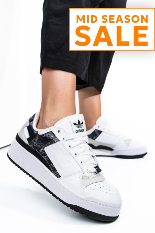 Adidas forum bold w, pantofi sport white