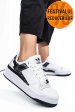 Adidas forum bold w, pantofi sport white