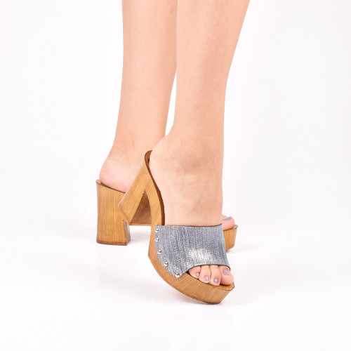 Sandale blue piele naturala zs77508