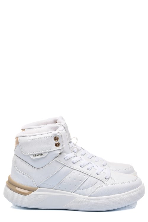 Kinetix, pantofi sport inalti white glesa-hi