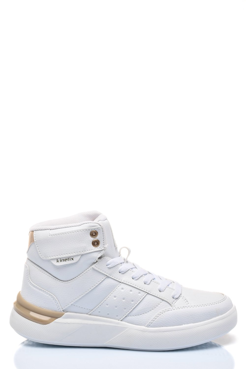 KINETIX, PANTOFI SPORT INALTI WHITE GLESA-HI