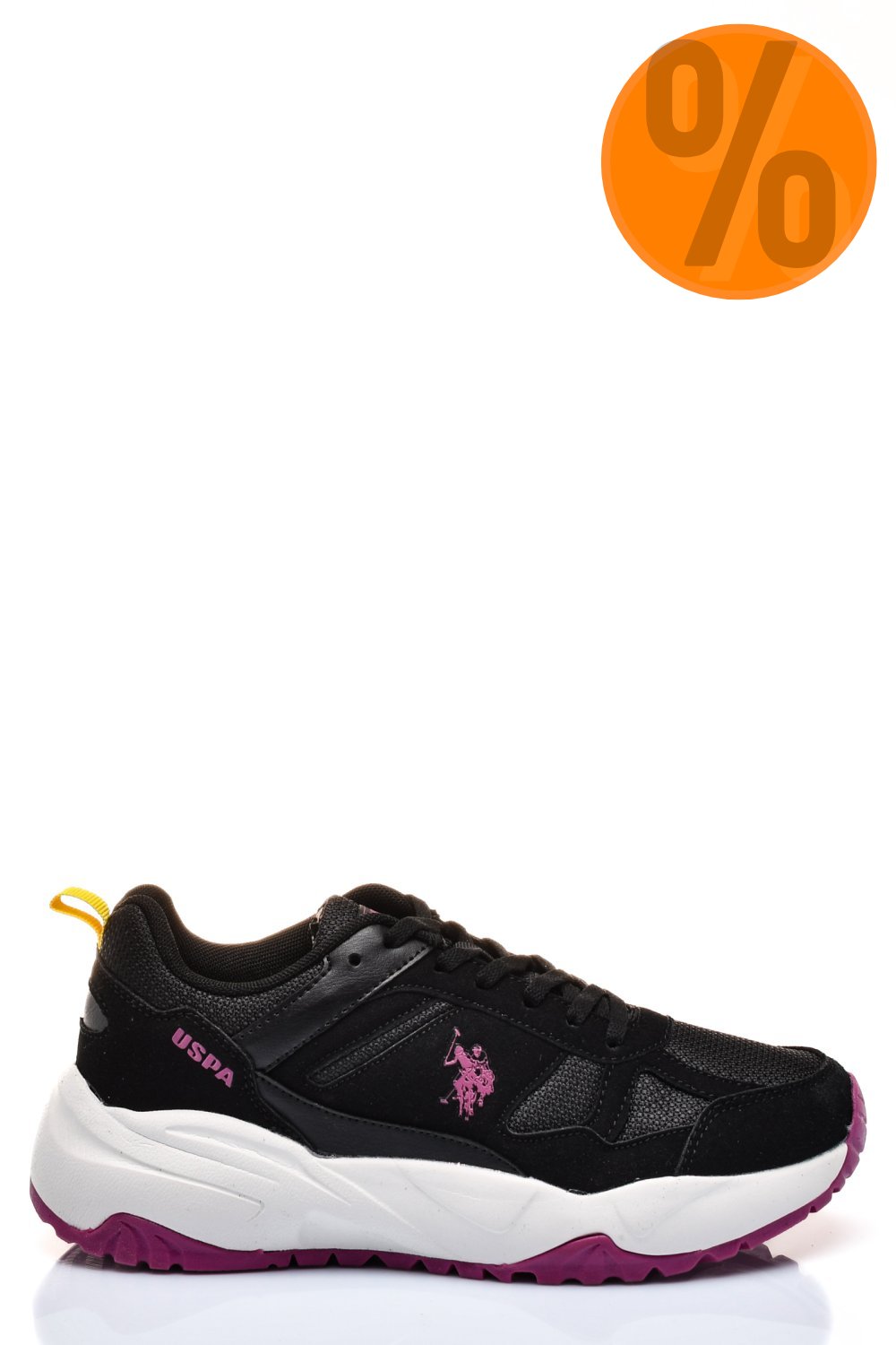 U.S. POLO ASSN, PANTOFI SPORT BLACK SATORI-WMN