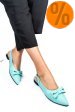 Balerini turcoaz piele naturala 3s7720b