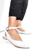 BALERINI ALBI PIELE NATURALA 3S7716