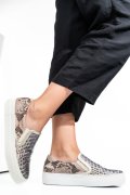 ESPADRILE GRI PIELE NATURALA CLE102501