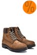 Lumberjack, ghete dark brown piele naturala river