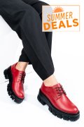 PANTOFI ROSII PIELE NATURALA 2S77080