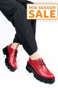 PANTOFI ROSII PIELE NATURALA 2S77080