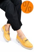 PANTOFI GALBENI PIELE NATURALA 2S7741604ANP