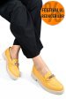 Pantofi galbeni piele naturala 2s7741604anp