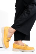 PANTOFI GALBENI PIELE NATURALA 2S7741604ANP
