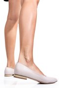 BALERINI BEJ PIELE NATURALA 3S7707