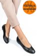 Balerini negri piele naturala de8502p05