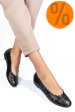 Balerini negri piele naturala de8502p05