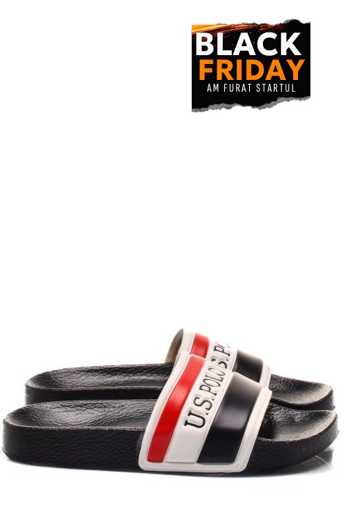 U.s. polo assn, papuci copii bleumarin molly