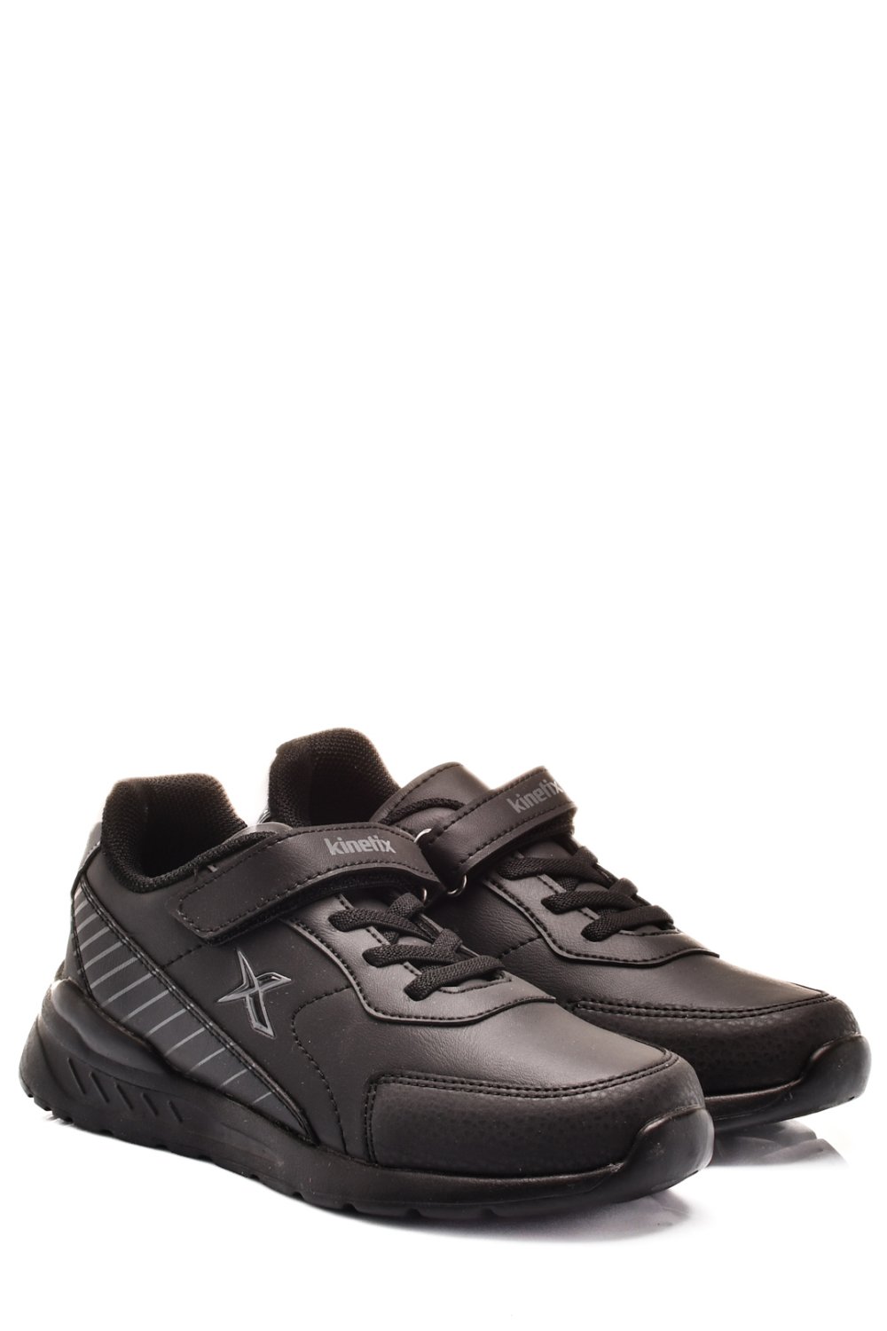 KINETIX, PANTOFI SPORT COPII BLACK MARCADO
