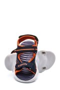 KINETIX, SANDALE COPII NAVY ORANGE FUNZO