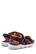 KINETIX, SANDALE COPII NAVY ORANGE FUNZO