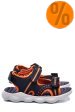 Kinetix, sandale copii navy orange funzo
