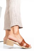PAPUCI BROWN PIELE NATURALA HTACCO