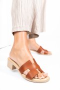 PAPUCI BROWN PIELE NATURALA HTACCO