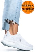 U.S. POLO ASSN, PANTOFI SPORT WHITE WILLY