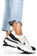 U.S. POLO ASSN, PANTOFI SPORT BLACK WHITE LEAH