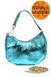 Geanta albastra piele naturala 7s77030