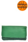 GEANTA VERDE PIELE NATURALA BS3322