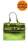 GEANTA VERDE PIELE NATURALA 7031