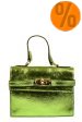 Geanta verde piele naturala 7031