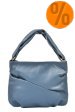 Geanta bleu piele naturala 7273