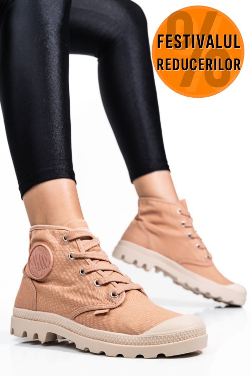 Palladium pampa hi rose brick, ghete sport pink 9s772352-663