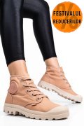 PALLADIUM PAMPA HI ROSE BRICK, GHETE SPORT PINK 9S772352-663