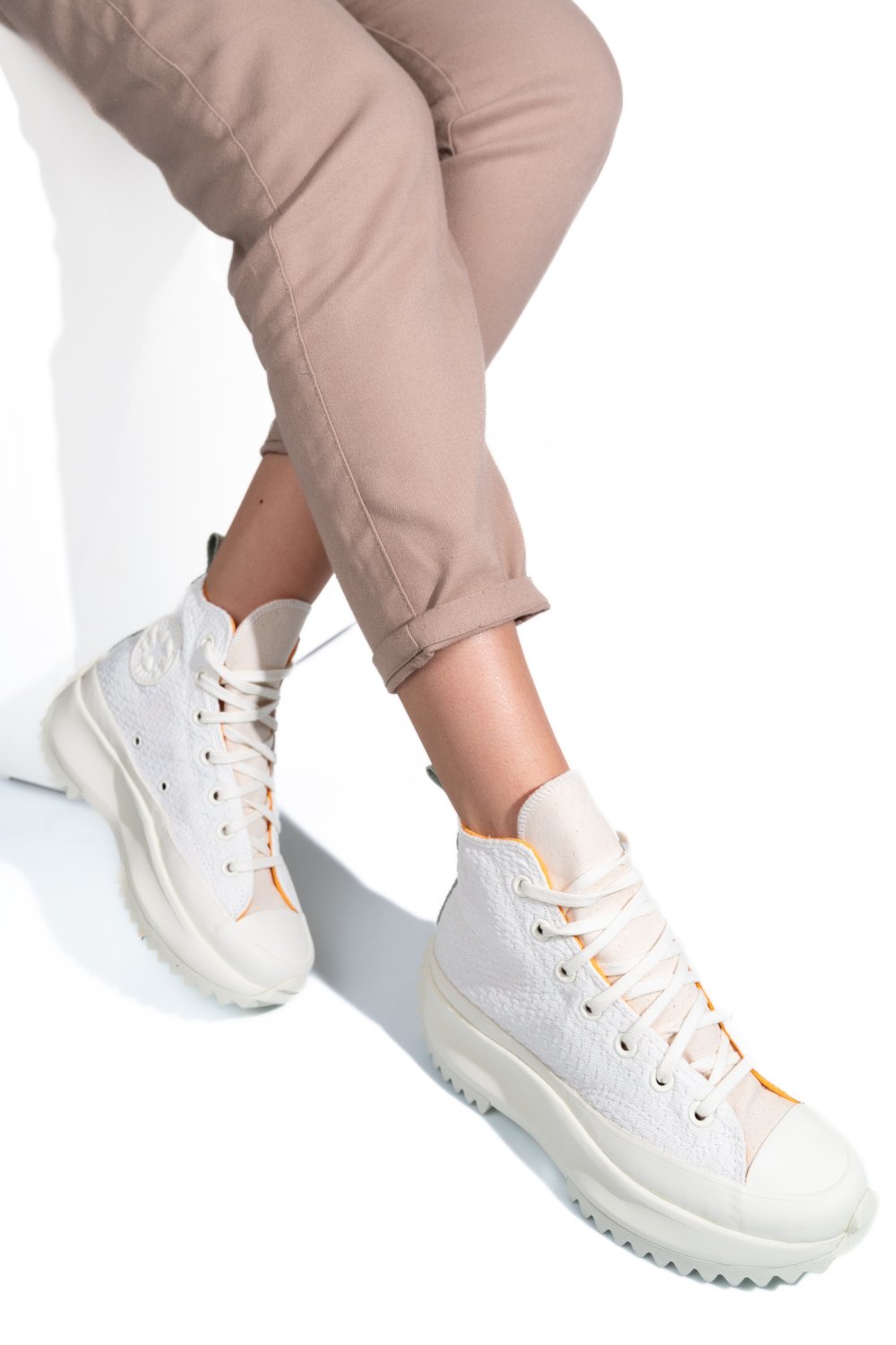 CONVERSE RUN STAR HIKE PLATFORM RENEW, PANTOFI SPORT WHITE AS7703838C