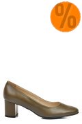 PANTOFI DAMA GUBAN PIELE NATURALA KHAKI 3S77475