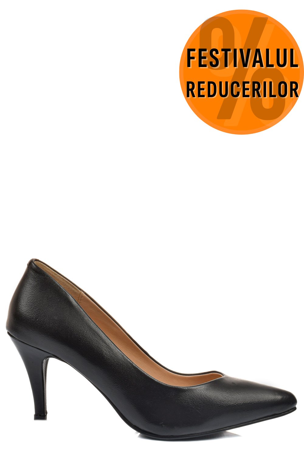 PANTOFI NEGRI PIELE NATURALA 0S7712100