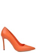 PANTOFI DAMA GUBAN PORTOCALII PIELE NATURALA PORTOCALII 1S77256