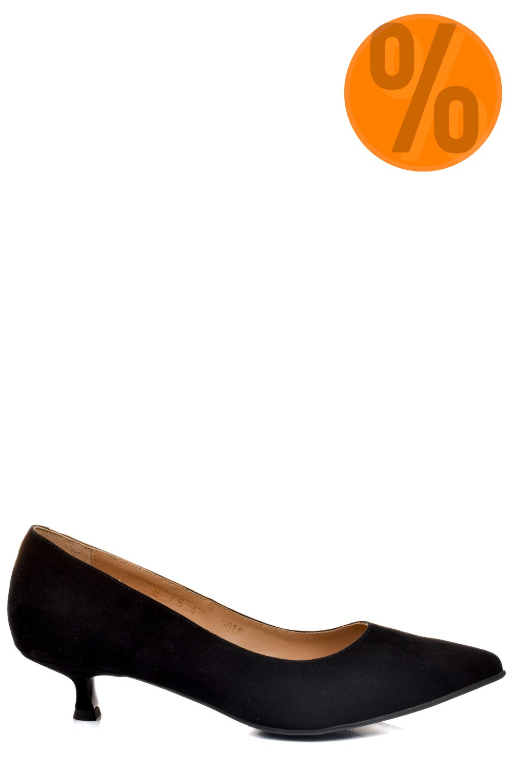 PANTOFI DAMA GUBAN PIELE NATURALA INTOARSA NEGRI 3S77618