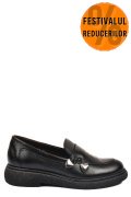 MOCASINI DAMA PIELE NATURALA NEGRI 4S7710