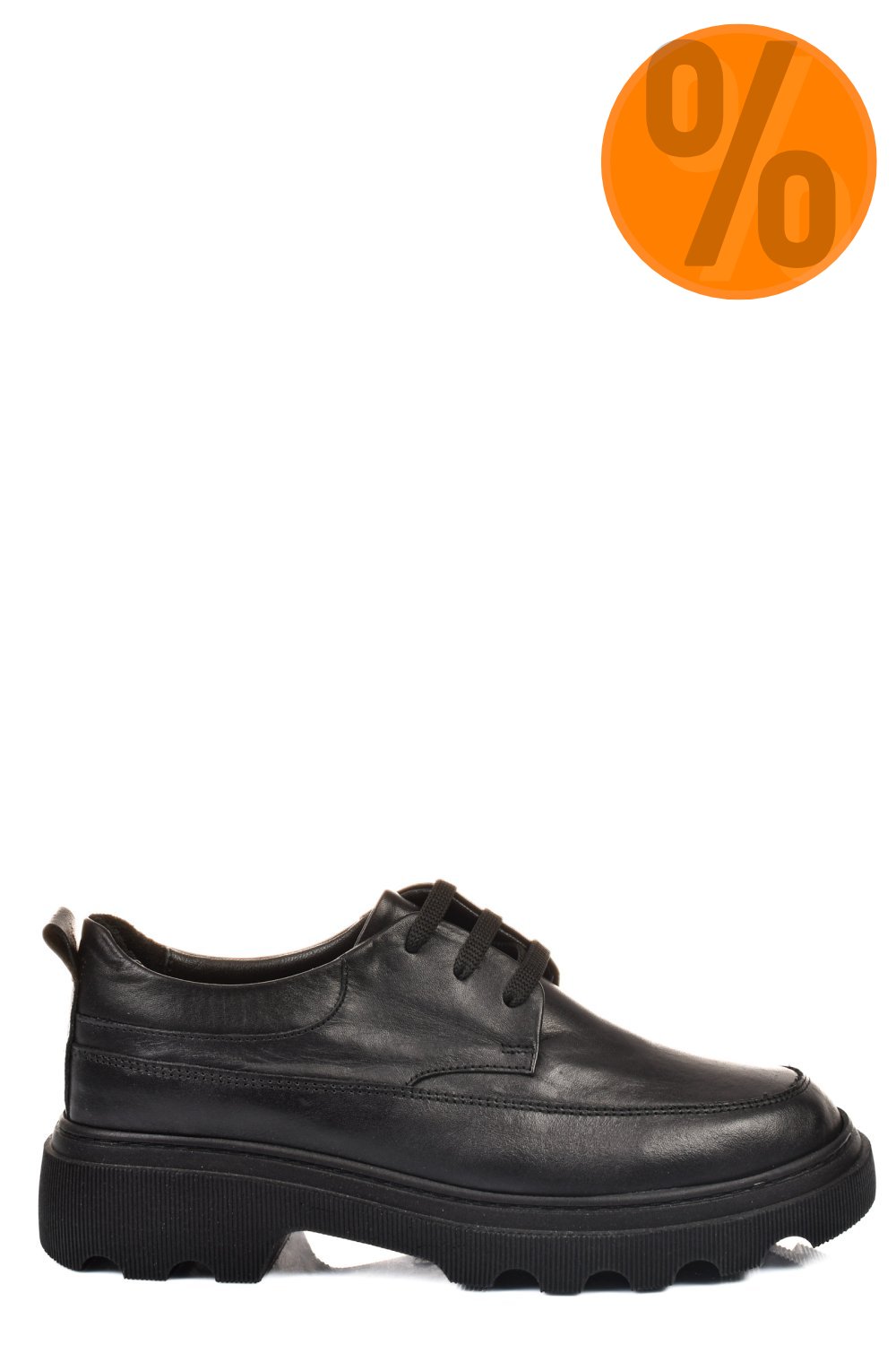 PANTOFI NEGRI PIELE NATURALA 7S77156