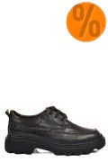 PANTOFI NEGRI PIELE NATURALA 7S77156